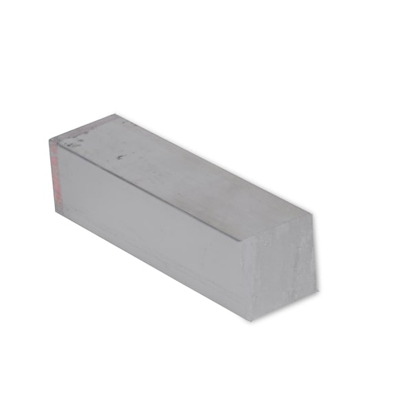 1" X 1" Stainless Steel Square Bar, 304, 1" Length, Mill Stock, 1.0 inch Thick